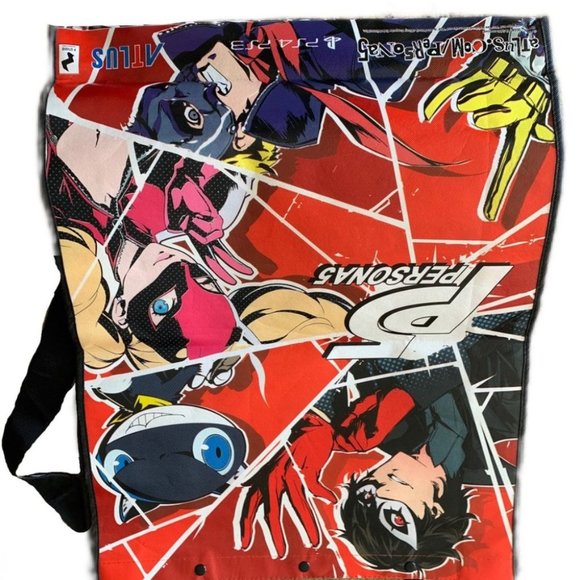 PERSONA 5 Daypack 20th Anniversary Backpack Tote Bag ATLUS Take Your Heart - Picture 5 of 5